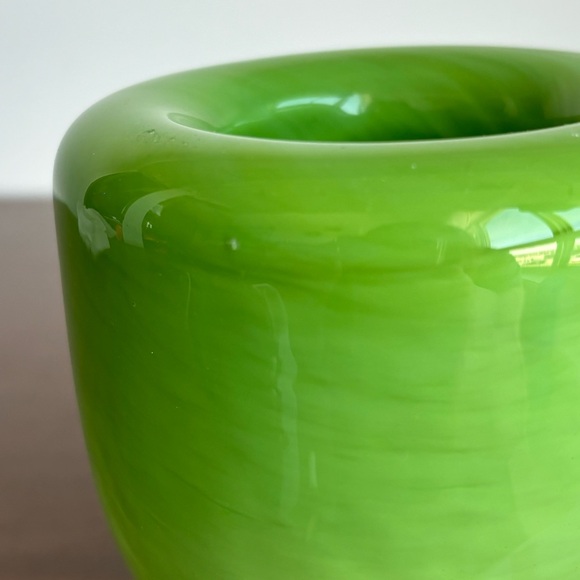 Nachtmann Green Crystal Heavy Votive - Picture 12 of 13